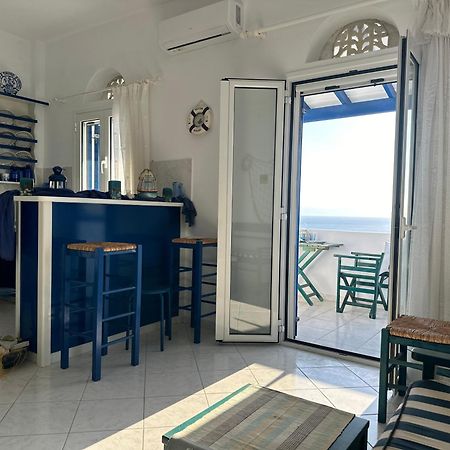 Blue Orison House Tinos For 5 Persons With Seaview Vila Perastra Exterior foto
