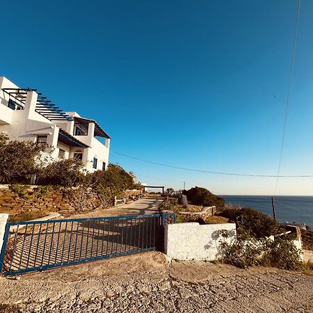 Blue Orison House Tinos For 5 Persons With Seaview Vila Perastra Exterior foto